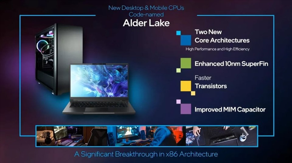 CPU Alder Lake thế hệ thứ 12